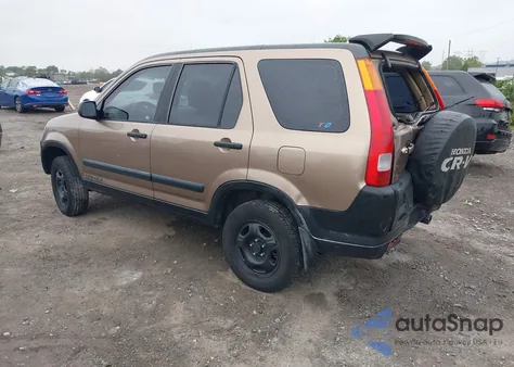2002 Honda Cr-V Lx из США, поврежденный, VIN JHLRD78442C019313